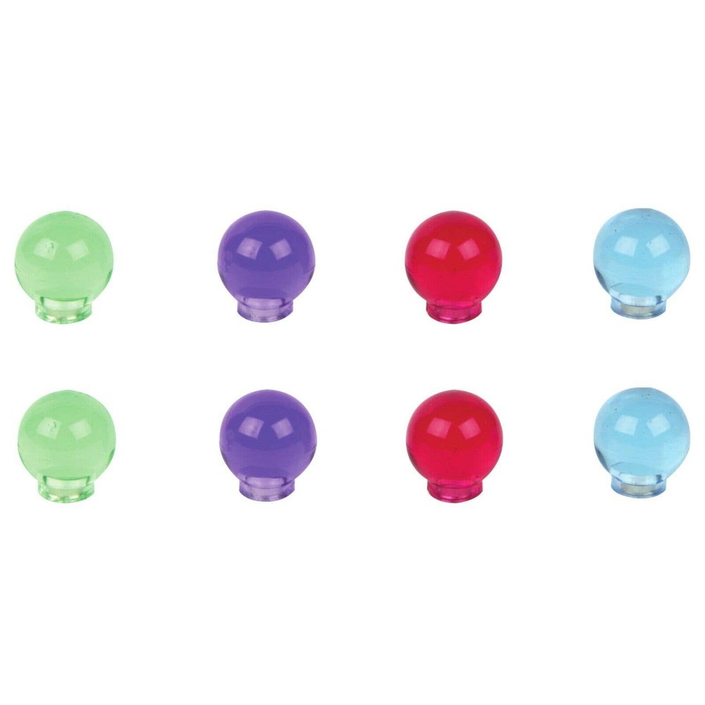 [8 Pack] Whiteboard, Fridge, & Cabinet Dot Magnets